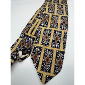 XMI 325 Series Silk Necktie for Nordstrom Geometric Pattern Mens Luxury
